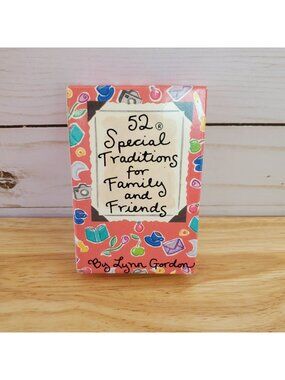 Family Reunion Special Traditions For Family Friends VTG 1997 52 Activity Cards